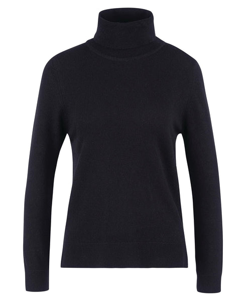 Dolcevita Donna misto lana Pendle Nero Barbour- Francavilla Moda